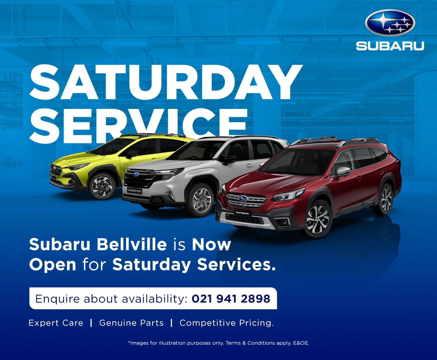Subaru Saturday Service