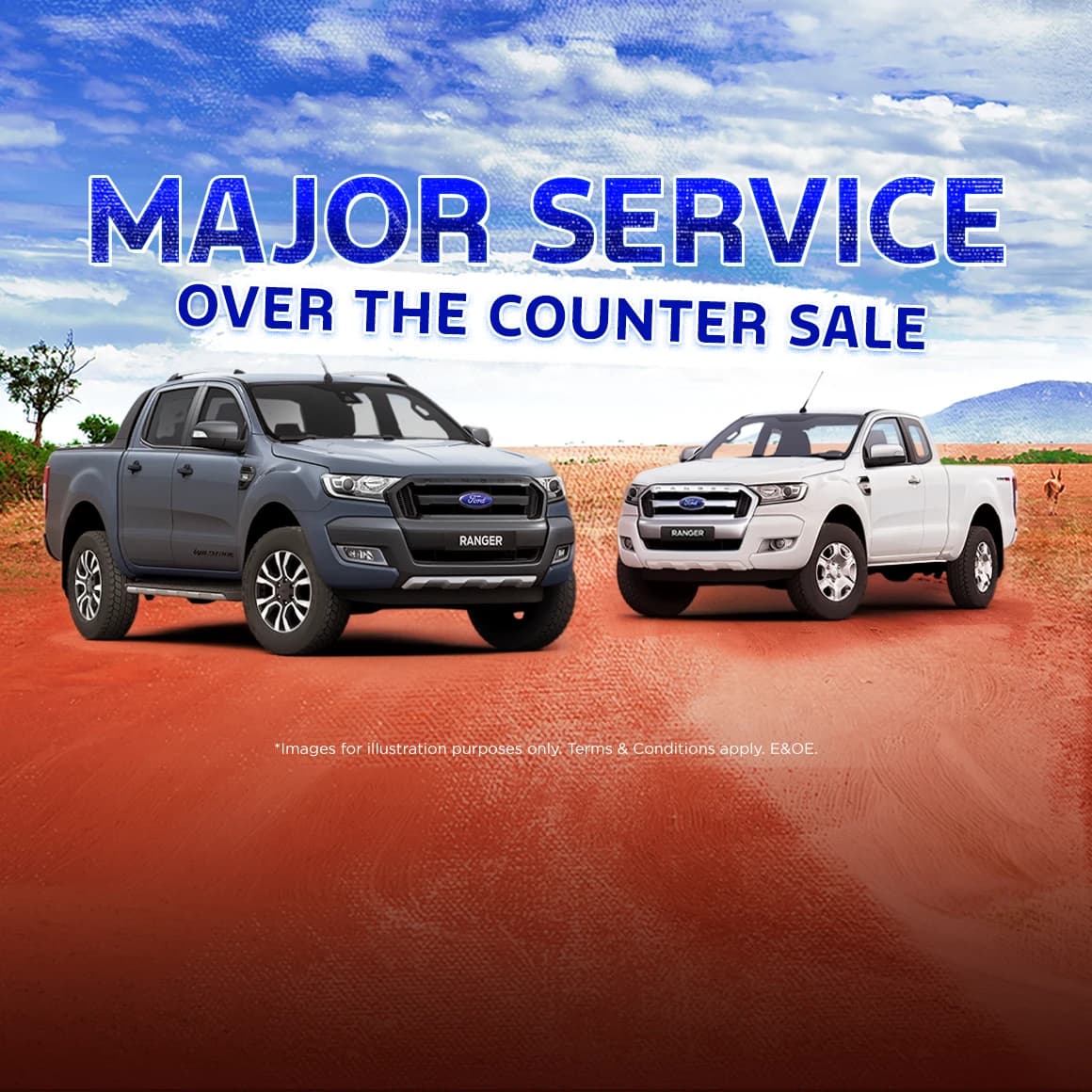 Ford Ranger 2.2 / 3.2 / 2.0 Major Service